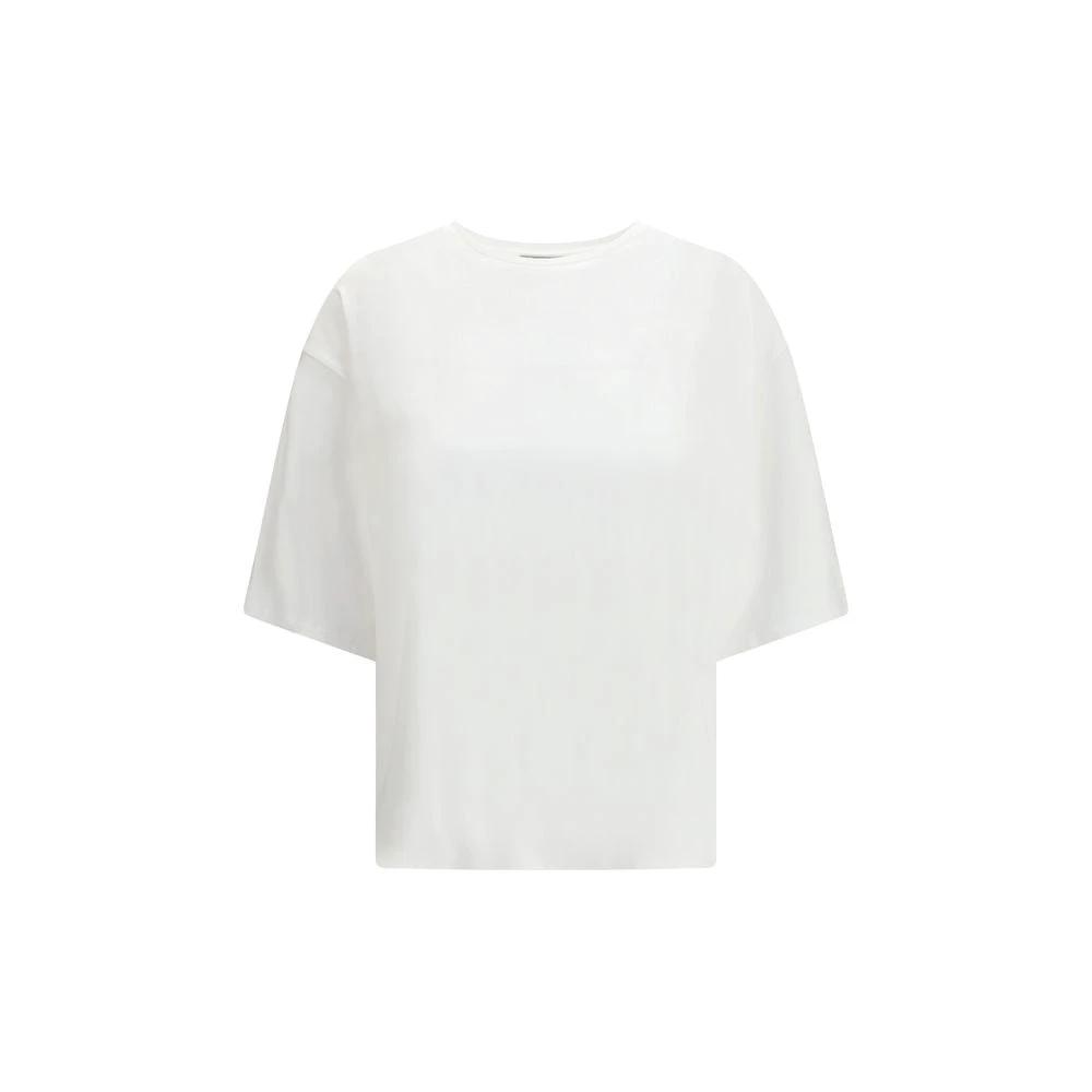 Loulou De Saison White Cotton T-Shirt by Loulou De Saison