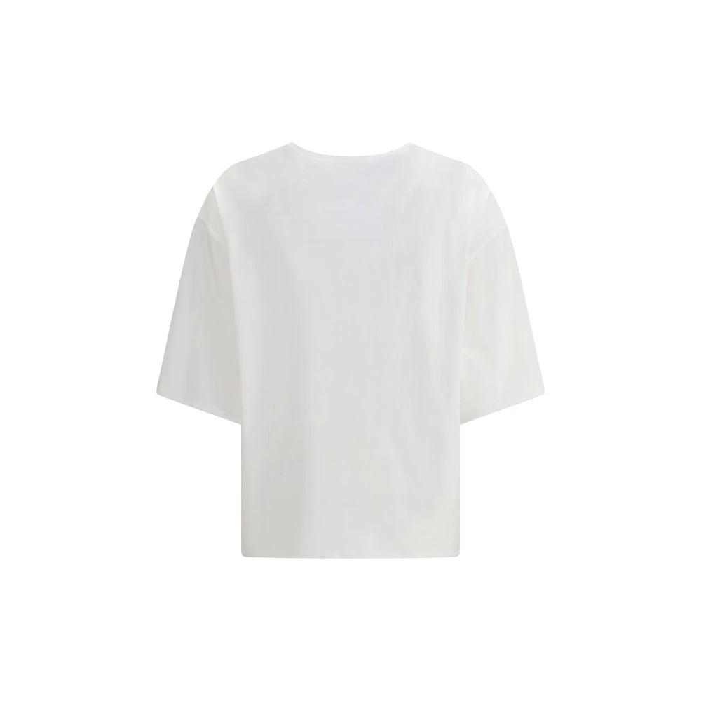 Loulou De Saison White Cotton T-Shirt by Loulou De Saison