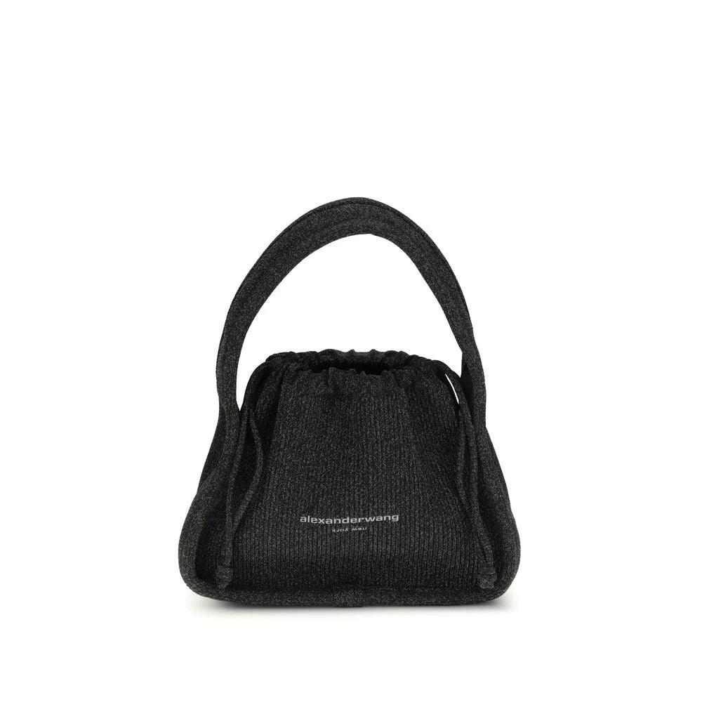 Alexander Wang Black Polyester Handbag by Alexander Wang