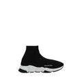 Balenciaga Black Elastane Athletic Sneakers by Balenciaga