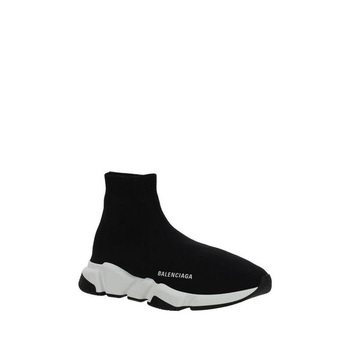 Balenciaga Black Elastane Athletic Sneakers by Balenciaga