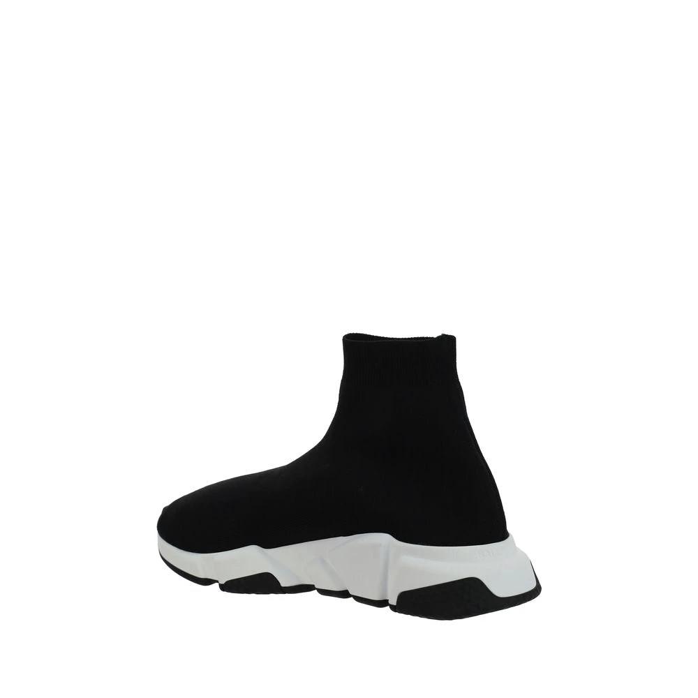 Balenciaga Black Elastane Athletic Sneakers by Balenciaga