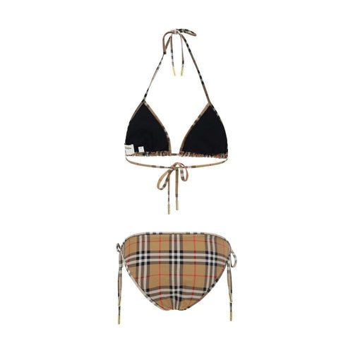 Bikini Burberry marron en polyamide