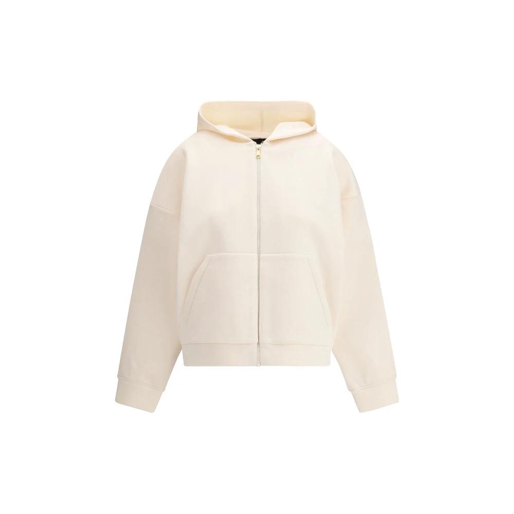 Fabiana Filippi White Modal Sweatshirt by Fabiana Filippi