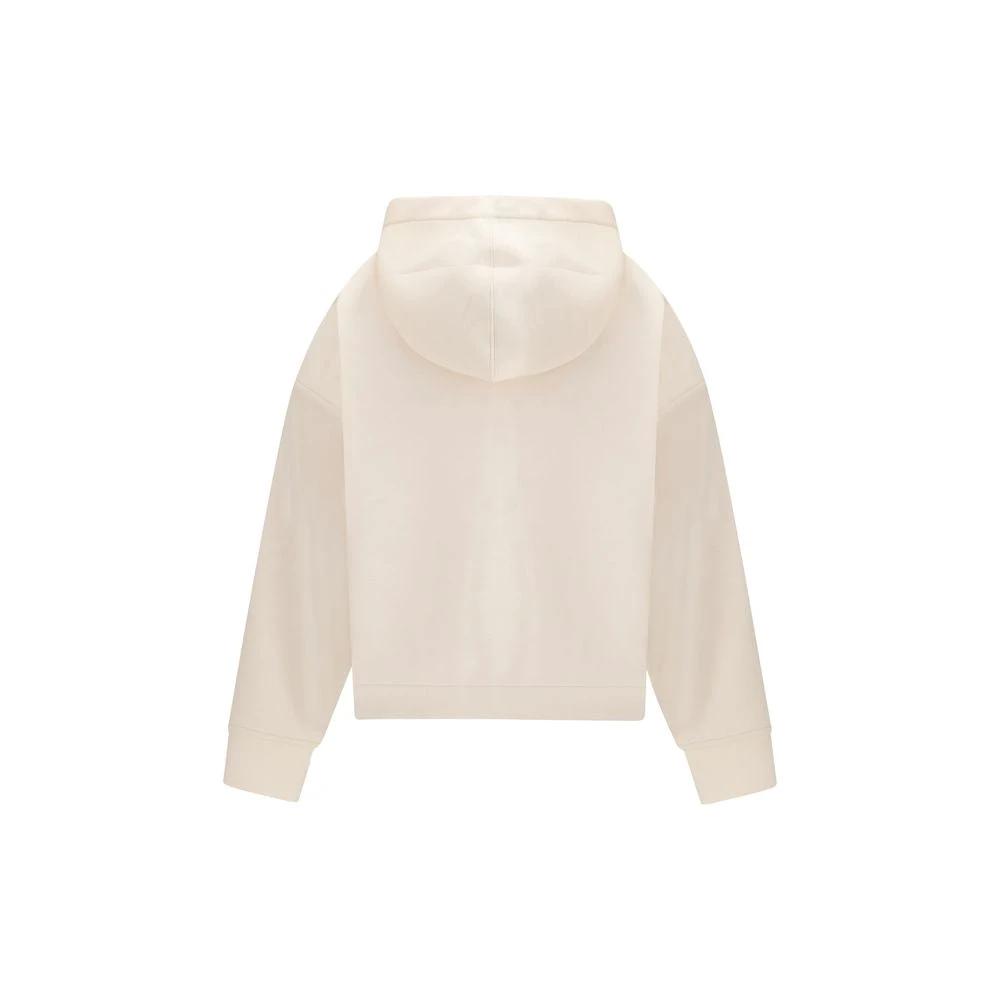 Fabiana Filippi White Modal Sweatshirt by Fabiana Filippi