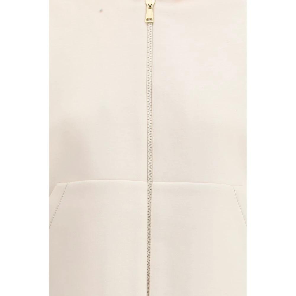 Fabiana Filippi White Modal Sweatshirt by Fabiana Filippi