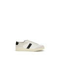 Tom Ford White Calf Leather Bos Taurus Sneakers by Tom Ford