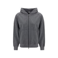 Brunello Cucinelli Gray Cotton Sweatshirt by Brunello Cucinelli
