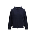 Brunello Cucinelli Blue Cotton Sweatshirt