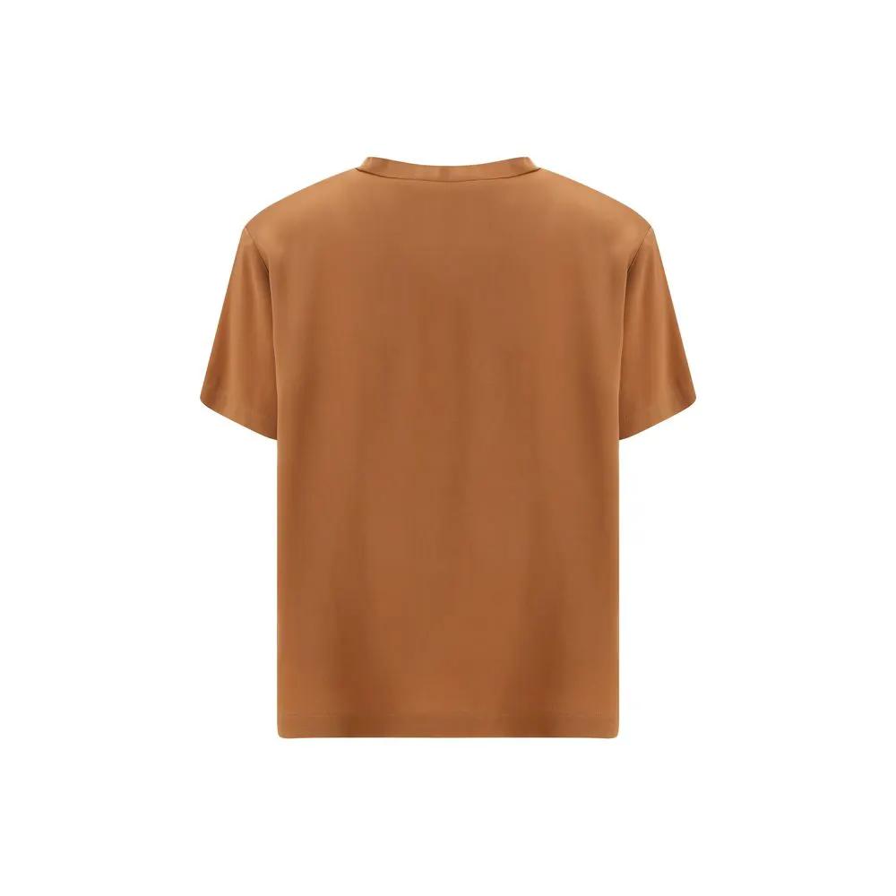 Fabiana Filippi Beige Viscose T-Shirt