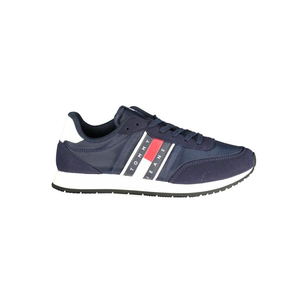 Tommy Hilfiger Blue Polyurethane Men Sneaker