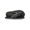 Tommy Hilfiger Nero Poliestere Hommes Ciabatta