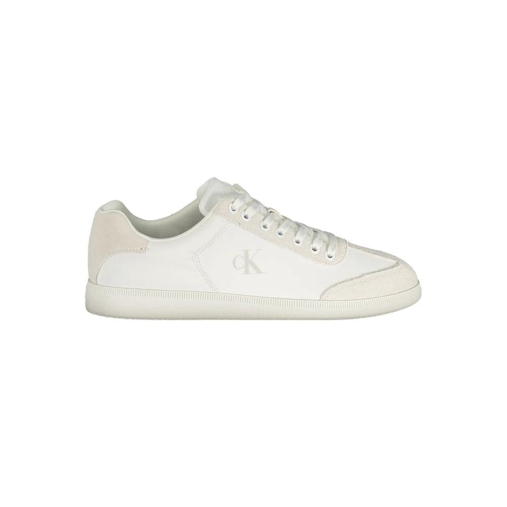 Calvin Klein White Polyester Men's Sneaker Calvin Klein