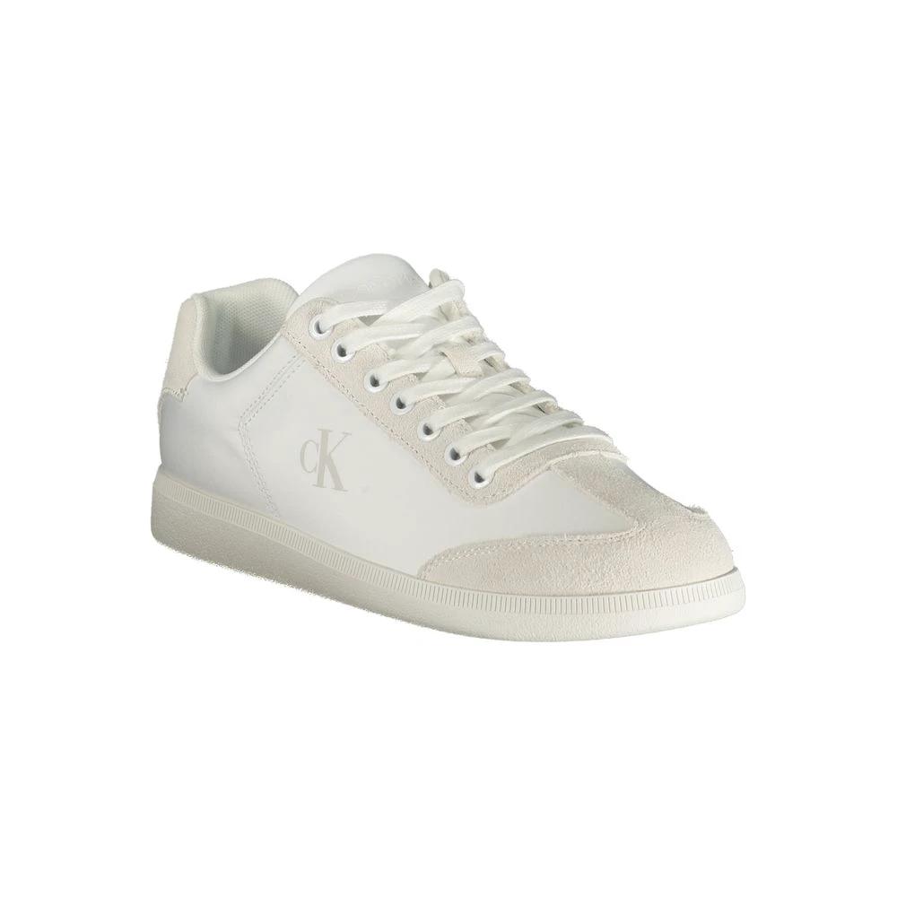 Calvin Klein White Polyester Men's Sneaker Calvin Klein