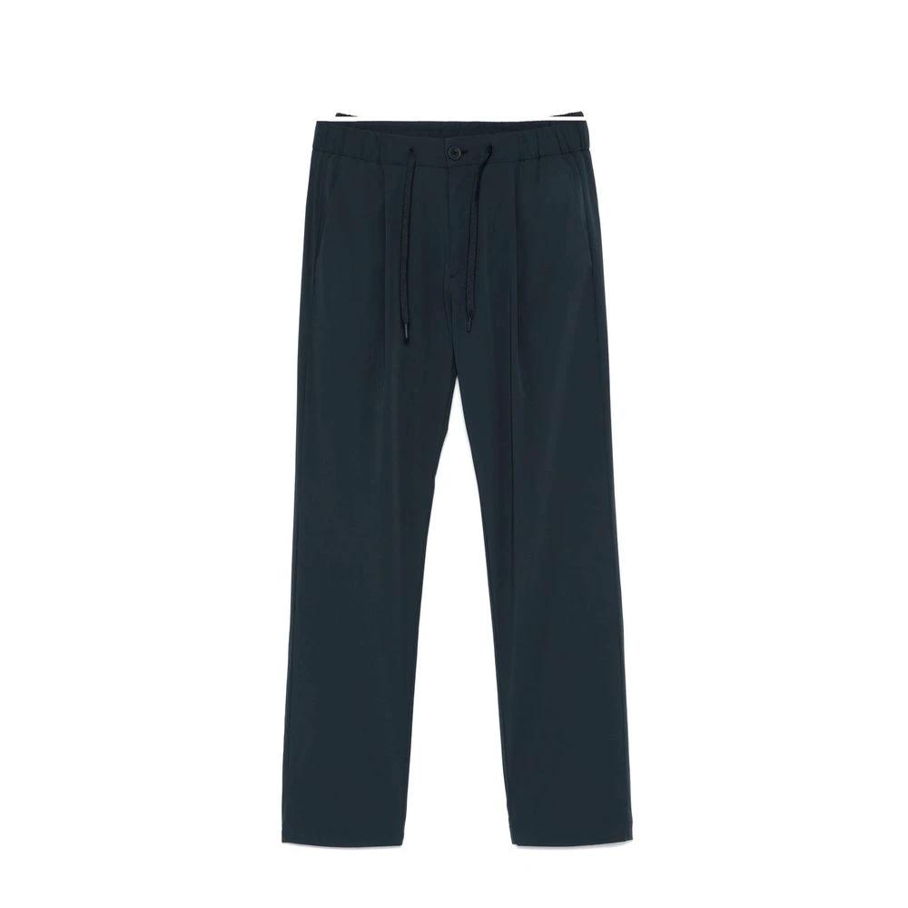Herno Gray Elastane Casual Pants by Herno