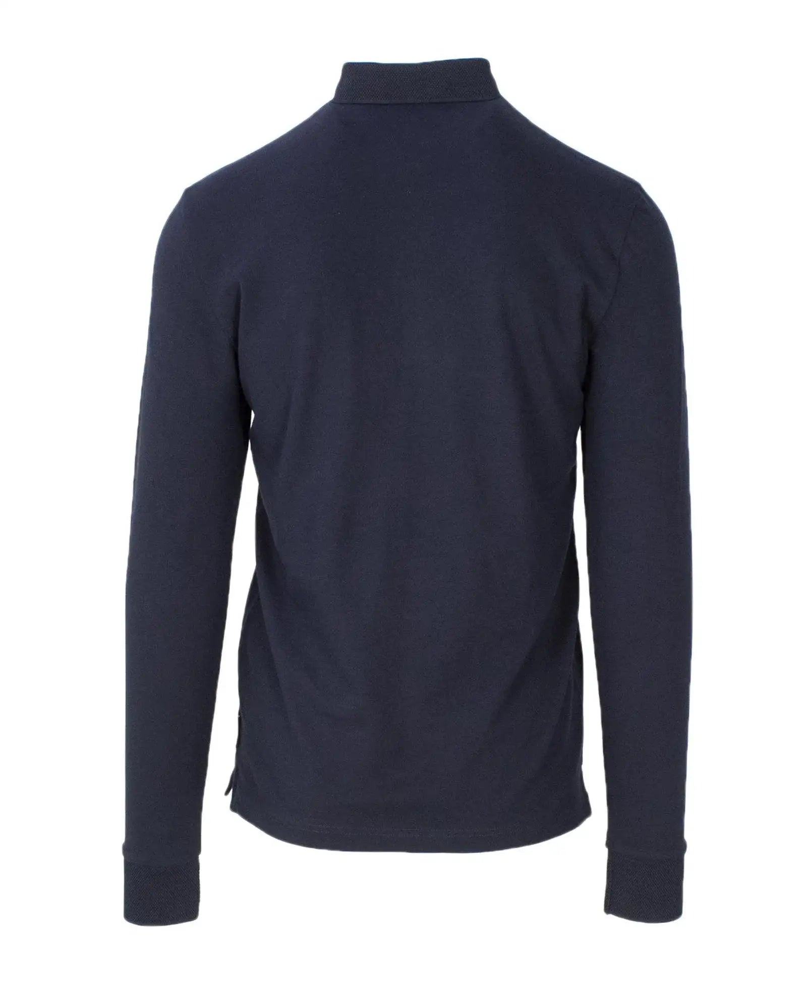 Polo bleu en coton Armani Exchange