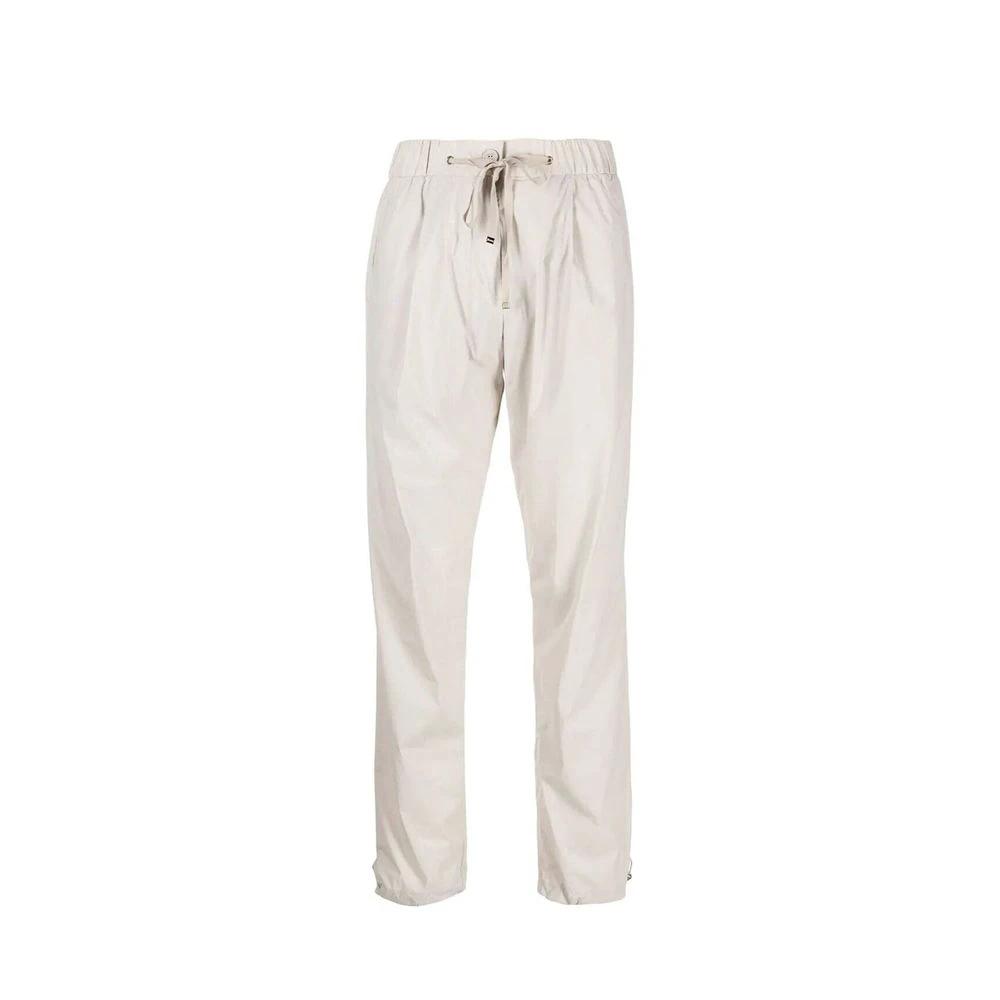 Herno Gray Elastane Casual Pants by Herno