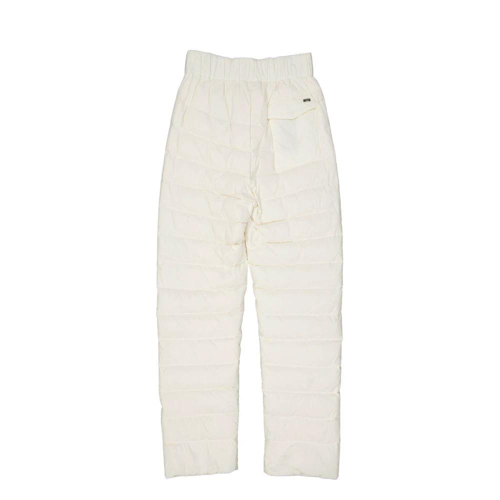 Herno White Polyamide Pants by Herno