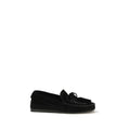 Isabel Marant Black Calf Leather Bos Taurus Slip-On Loafers by Isabel Marant