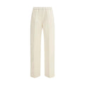 Fabiana Filippi Beige Cotton Casual Pants by Fabiana Filippi
