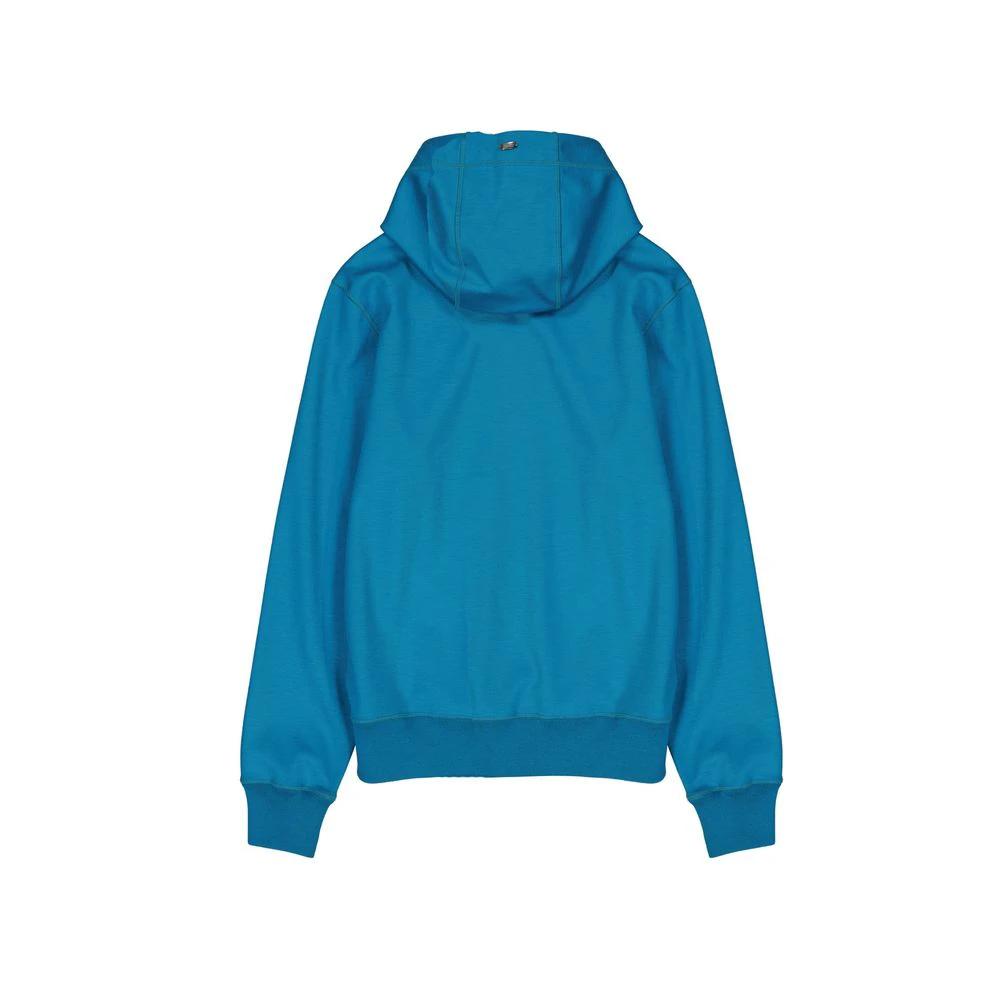 Herno Blue Polyester Sweatshirt by Herno