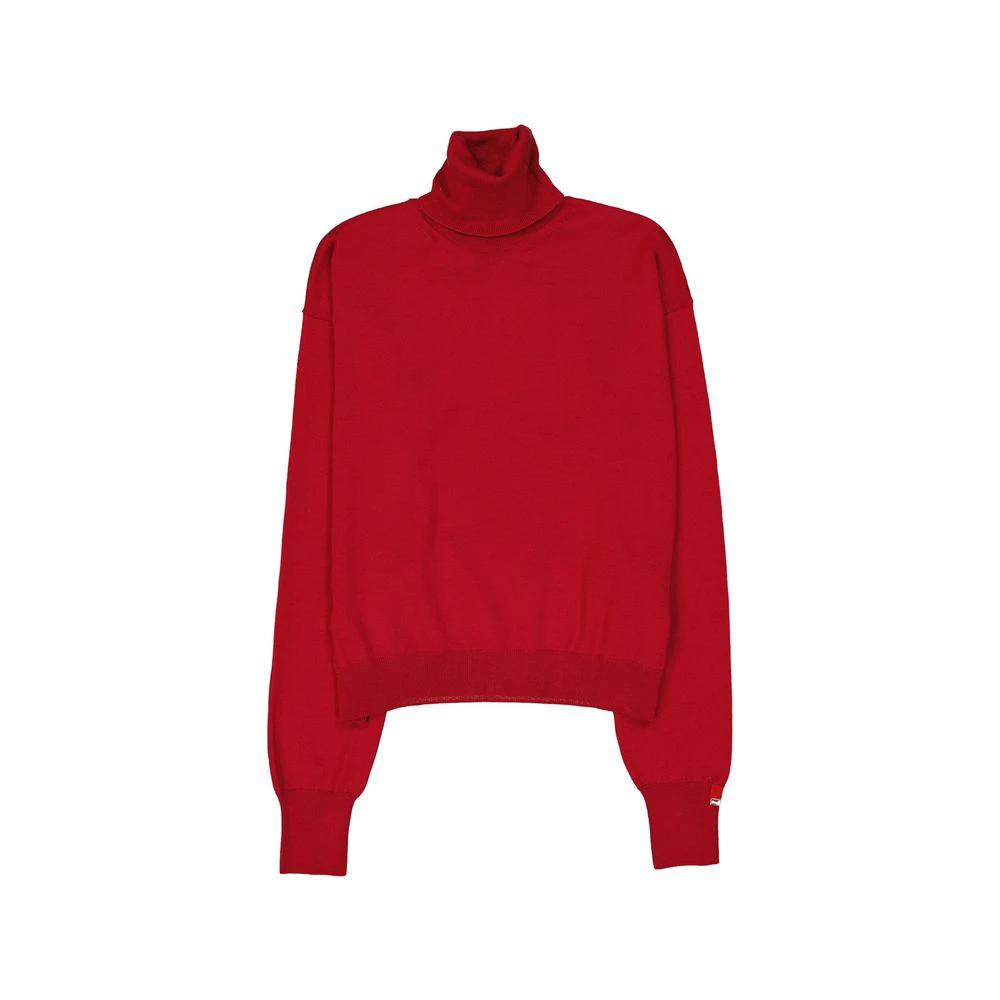 Herno Multicolor Virgin Wool Turtleneck by Herno