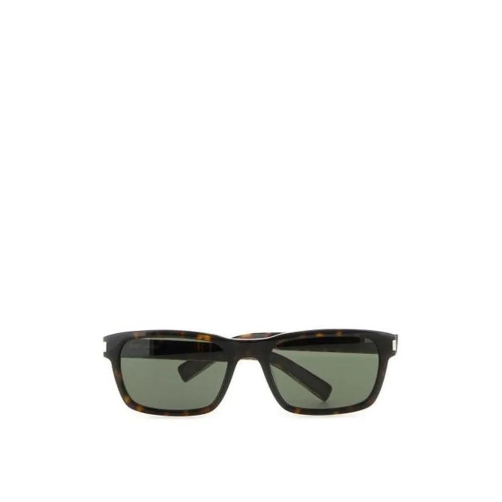 Lunettes de soleil Saint Laurent en acétate marron