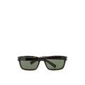 Lunettes de soleil Saint Laurent en acétate marron