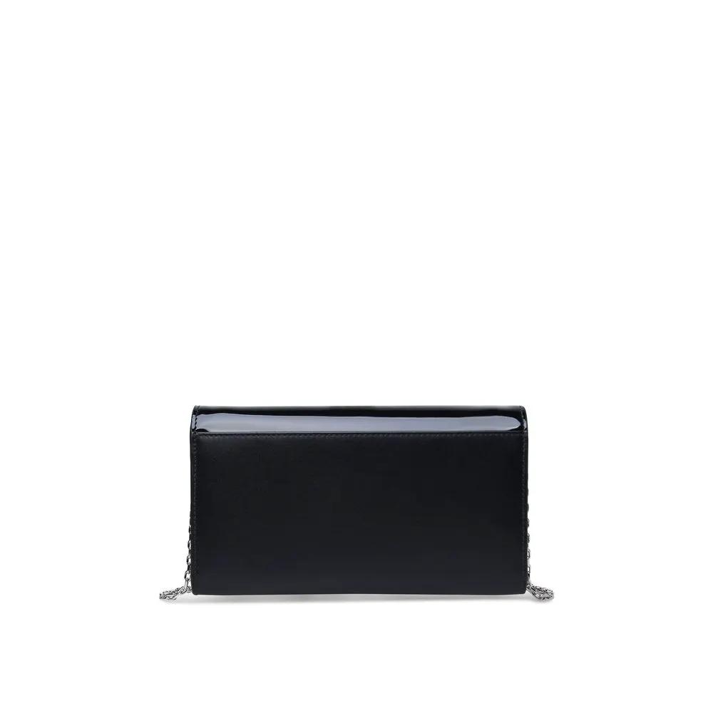 Portefeuille Maison Margiela en cuir de veau noir