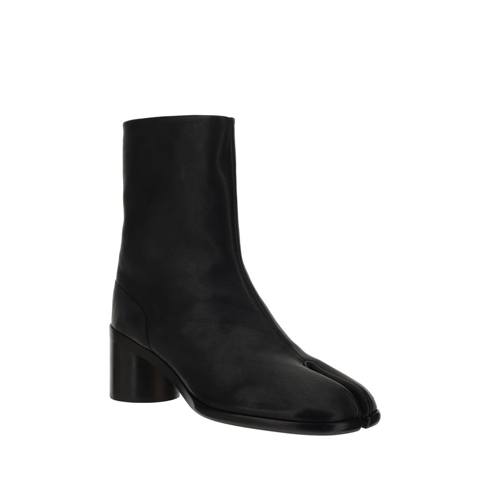 Bottines Bos Taurus en cuir de veau marron Maison Margiela