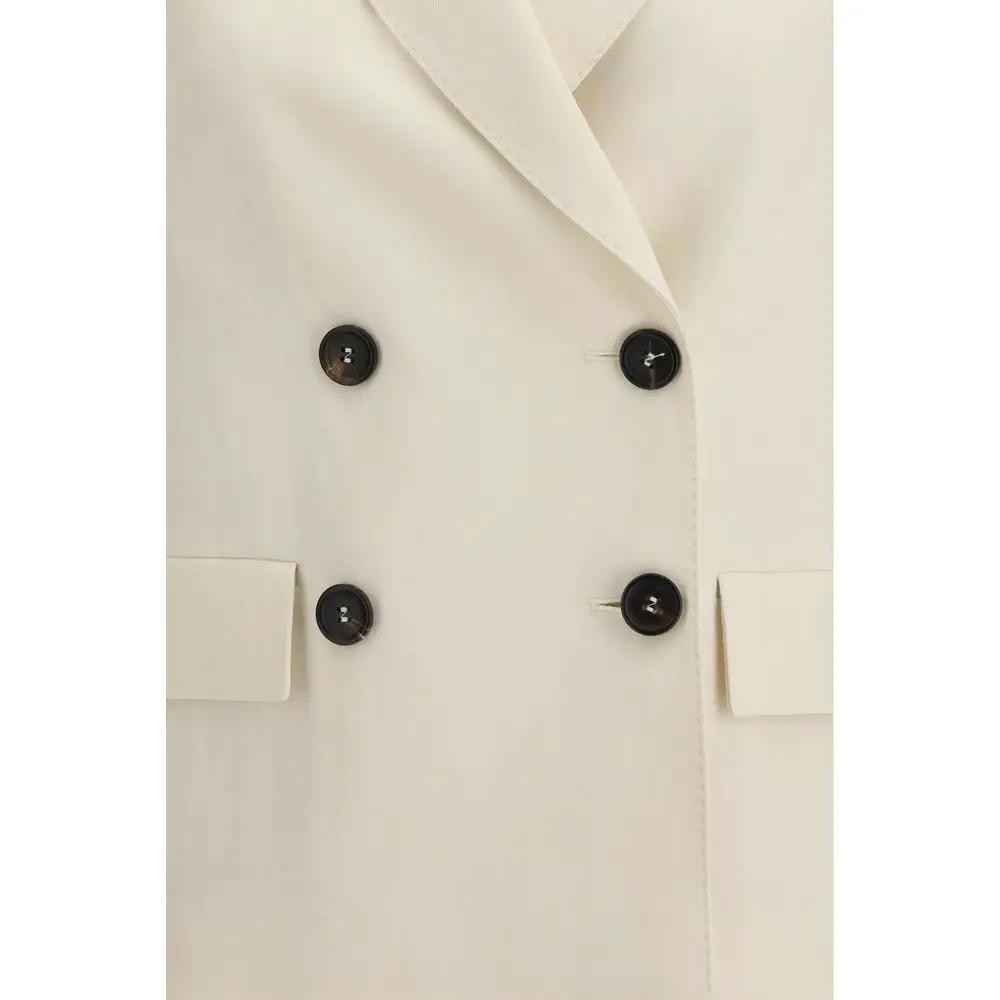 Brunello Cucinelli Beige Viscose Clothing