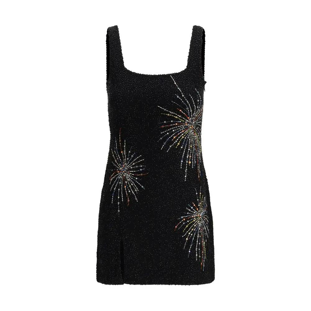 Robe décontractée en nylon noir Staud
