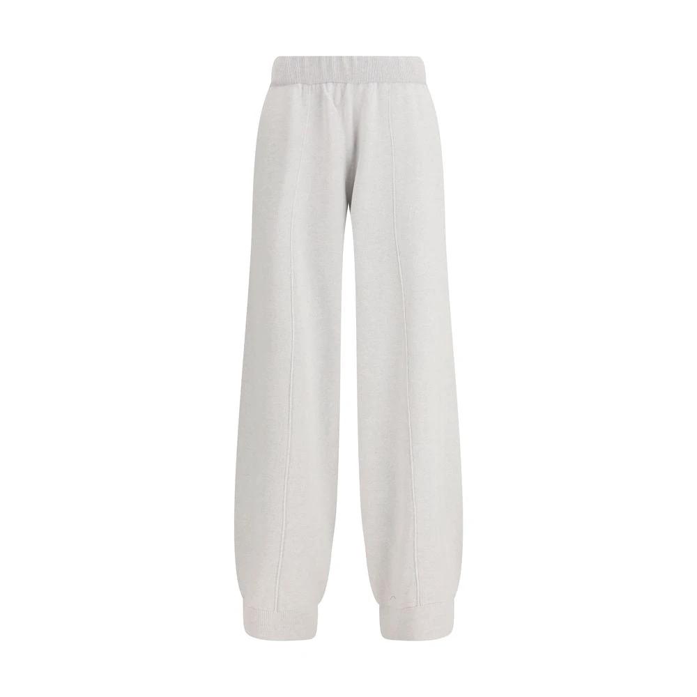 Fabiana Filippi Gray Fleece Wool Casual Pants by Fabiana Filippi