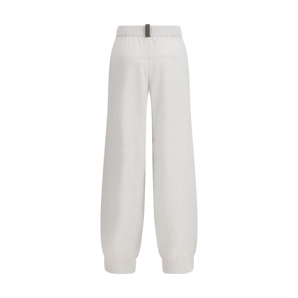 Fabiana Filippi Gray Fleece Wool Casual Pants by Fabiana Filippi