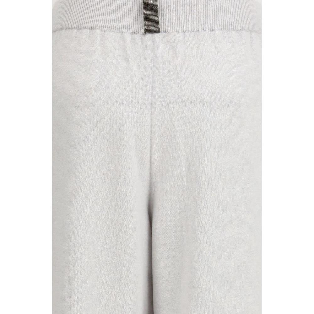 Fabiana Filippi Gray Fleece Wool Casual Pants by Fabiana Filippi