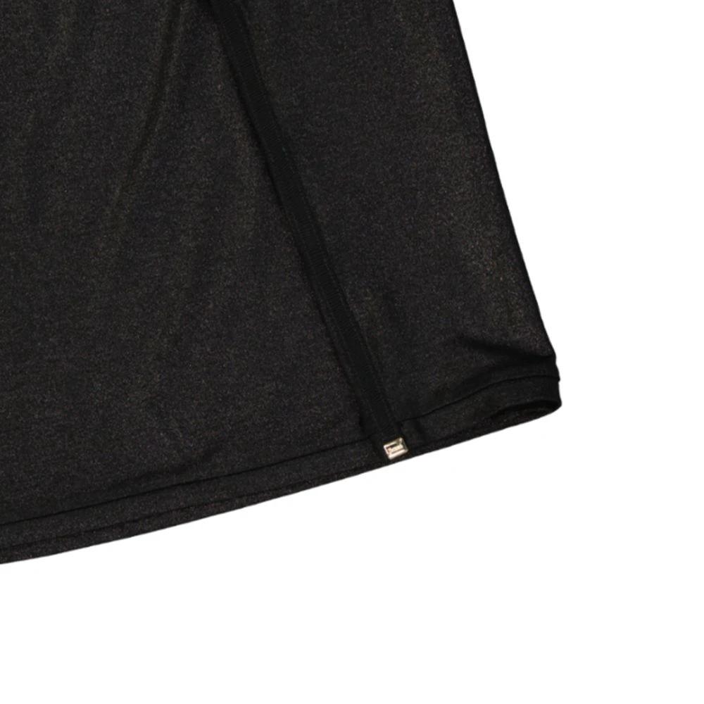 Herno Black Elastane T-Shirt by Herno