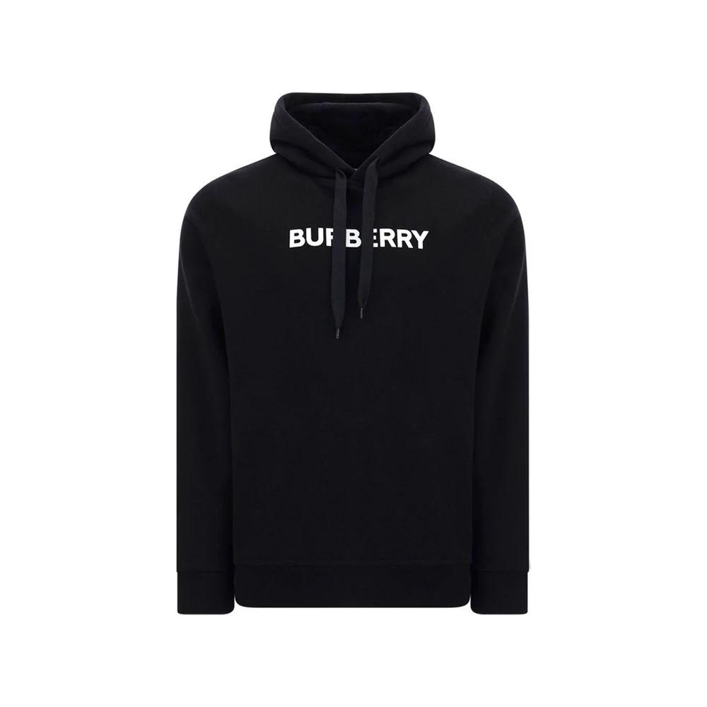 Burberry Black Cotton Sweatshirt by Burberry