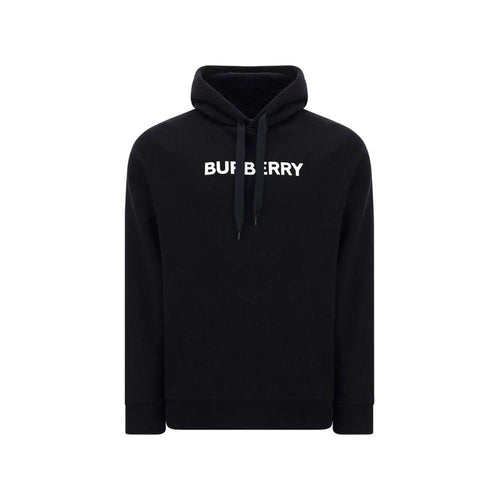 Burberry Black Cotton Sweatshirt by Burberry