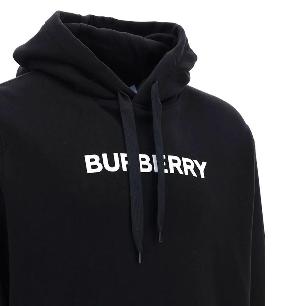 Burberry Black Cotton Sweatshirt by Burberry