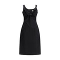 Magda Butrym Black Cotton Casual Dress by Magda Butrym
