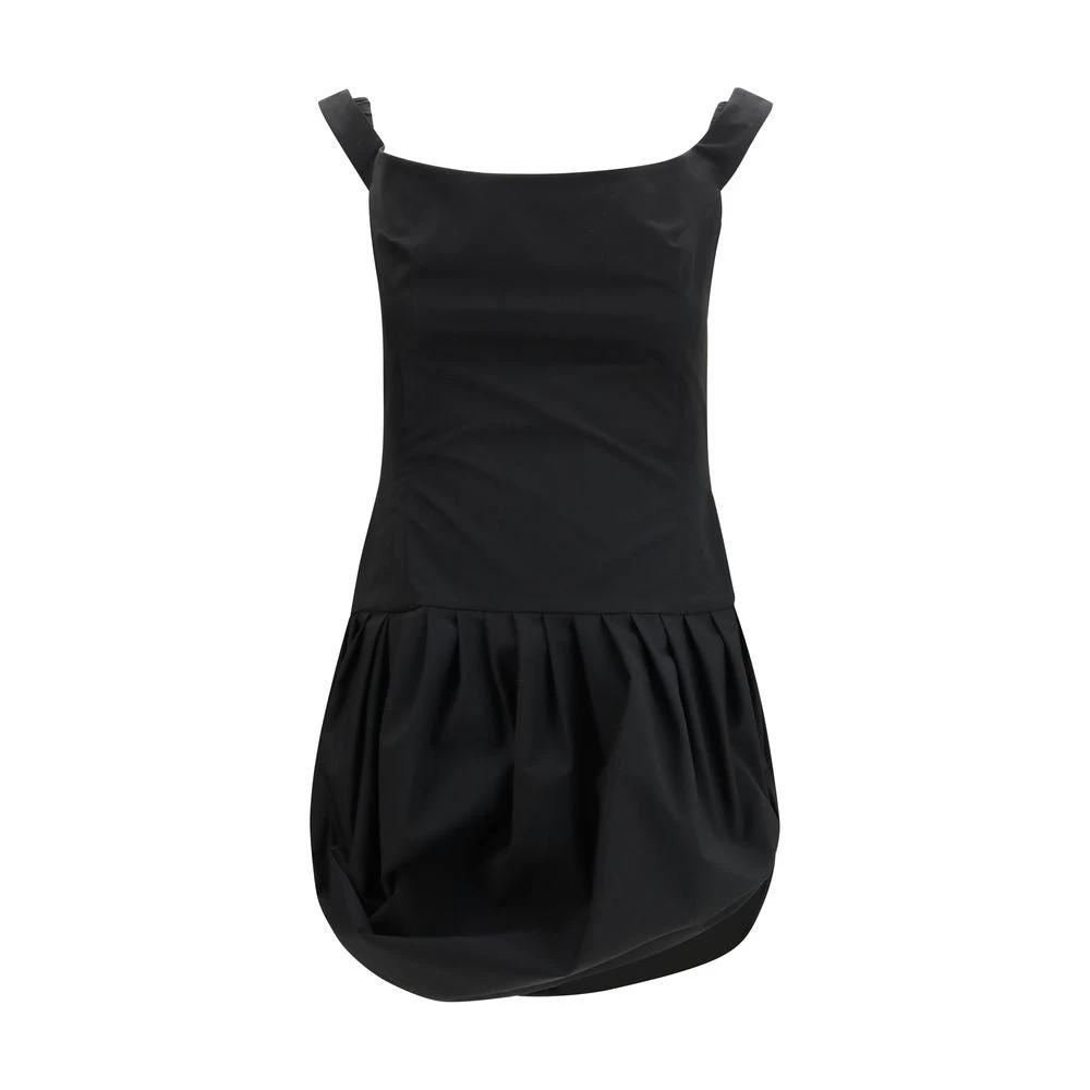 Magda Butrym Black Polyester Casual Dress by Magda Butrym