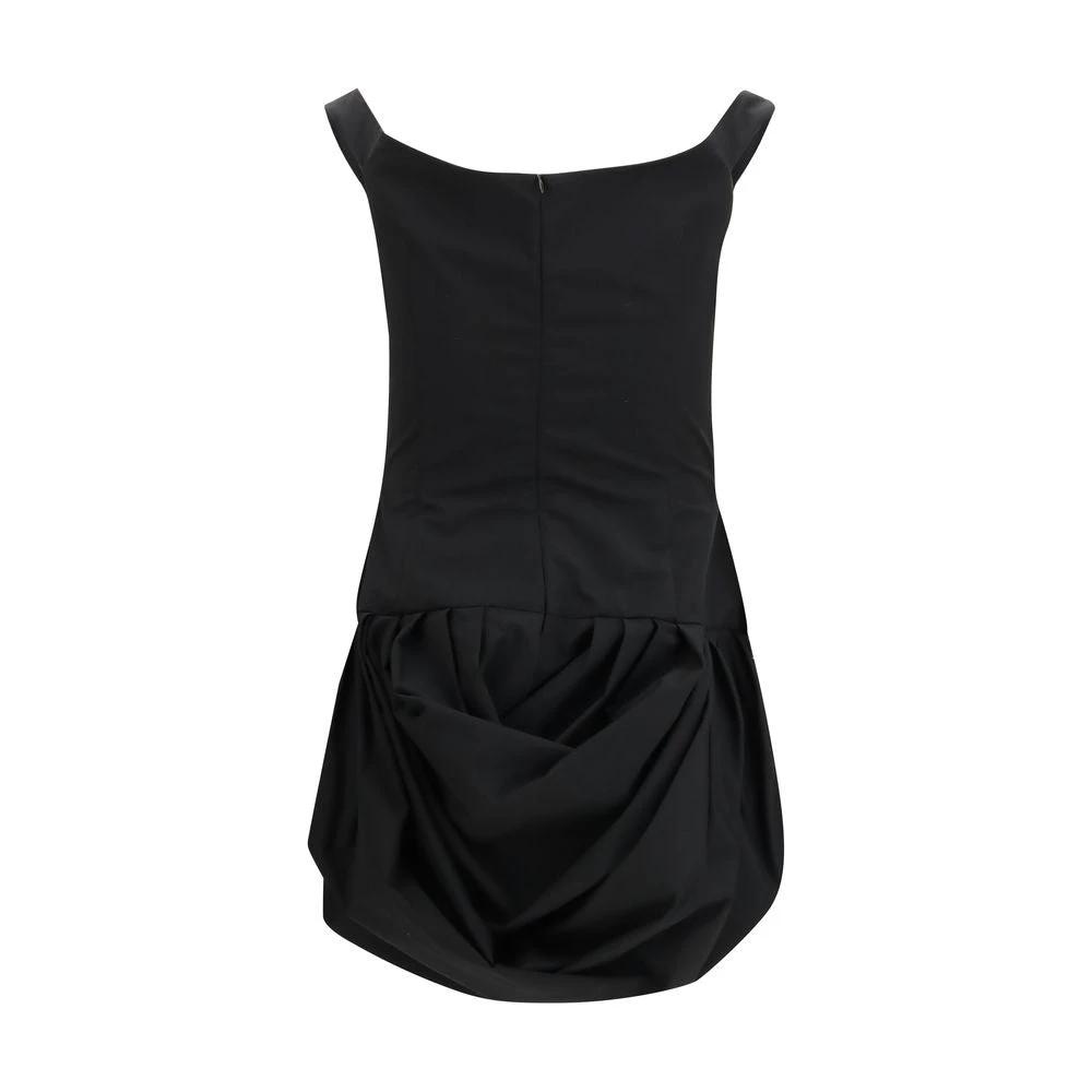 Magda Butrym Black Polyester Casual Dress by Magda Butrym