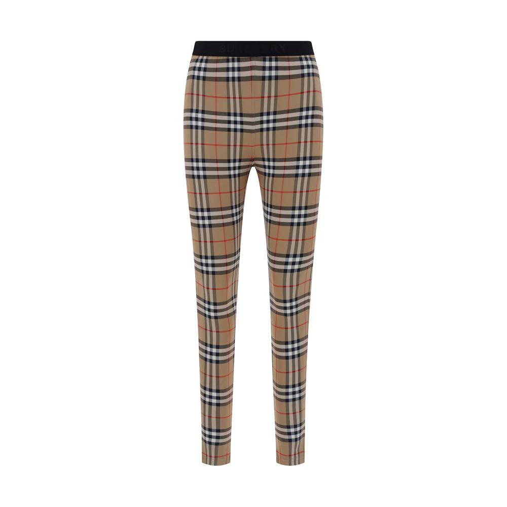 Burberry Brown Polyamide Leggings by Burberry