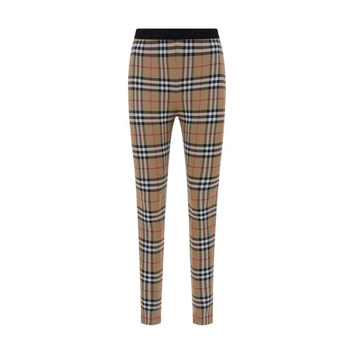 Burberry Brown Polyamide Leggings by Burberry