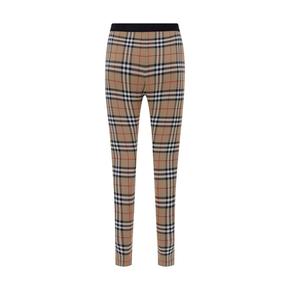 Burberry Brown Polyamide Leggings by Burberry