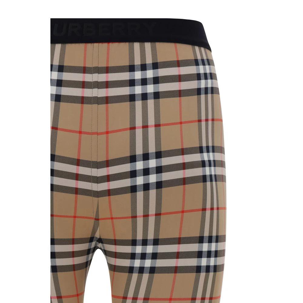 Burberry Brown Polyamide Leggings by Burberry