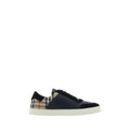 Baskets basses Burberry Bos Taurus en cuir de veau multicolore
