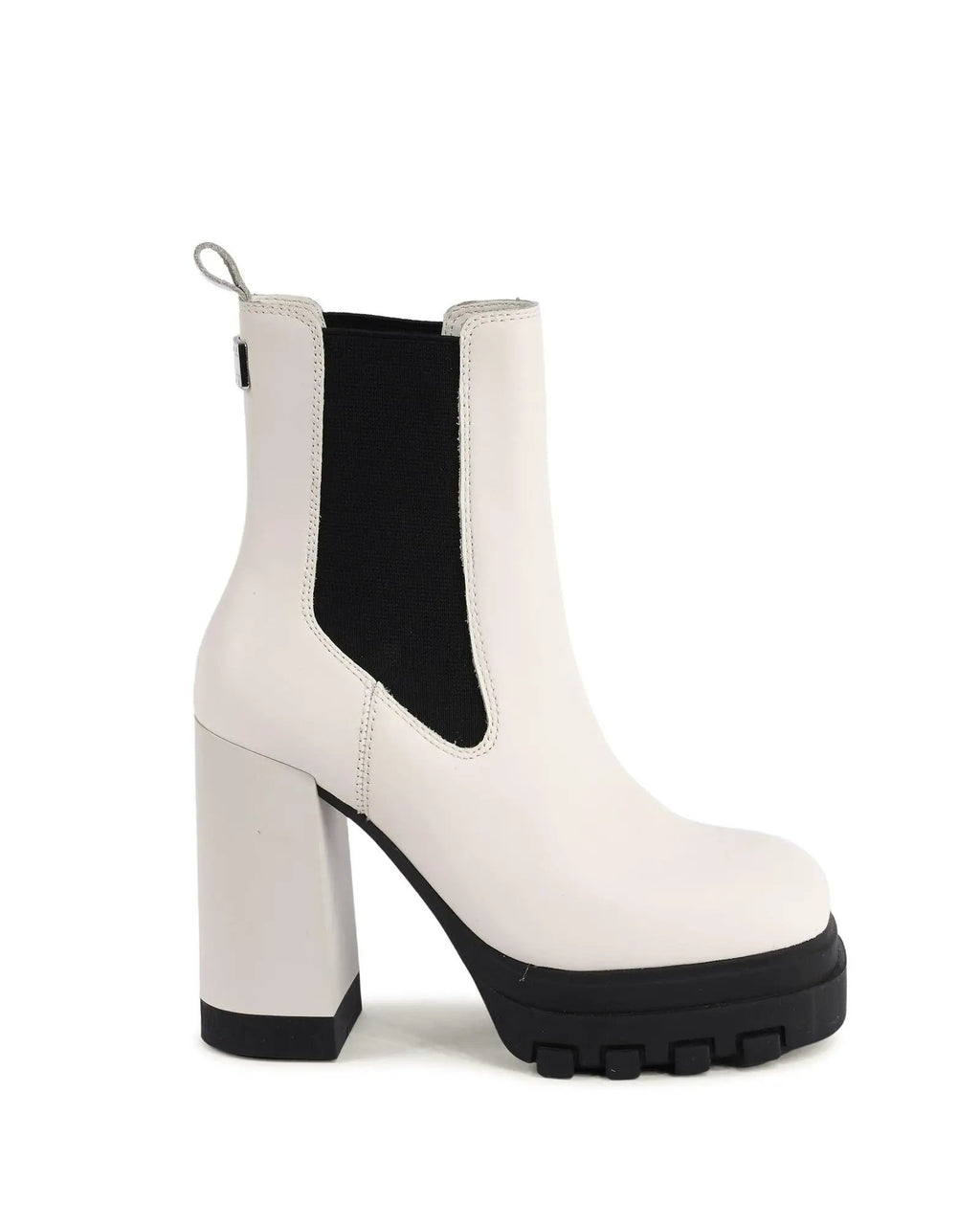 Bottines Tommy Hilfiger en cuir blanc