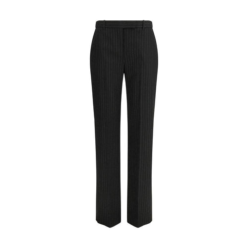 Alexander McQueen Black Wool Dress Pants by Alexander McQueen