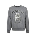 Versace Gray Cotton Sweatshirt by Versace
